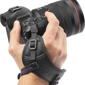 Altura Photo Camera Strap - Camera Wrist Strap with Rapid Fire Hand Grip, Padded Wrist Holder, Secure Tether - DSLR and Mirrorless Photography Accessories for Canon, Nikon, Sony